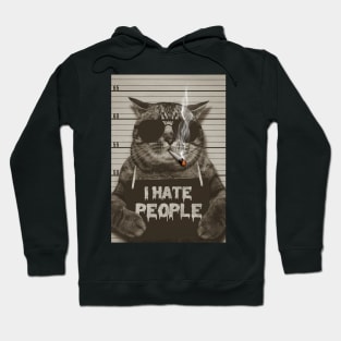 CAT I HATE PEOPLE Hoodie